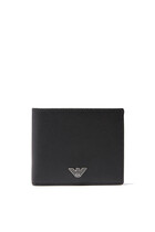 Eagle Logo Leather Wallet